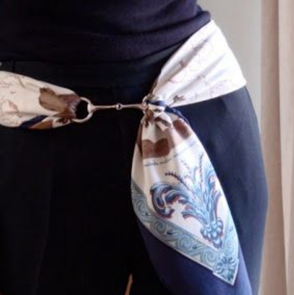 💯 Auth Hermes Scarf Ring - Picture 12 of 13